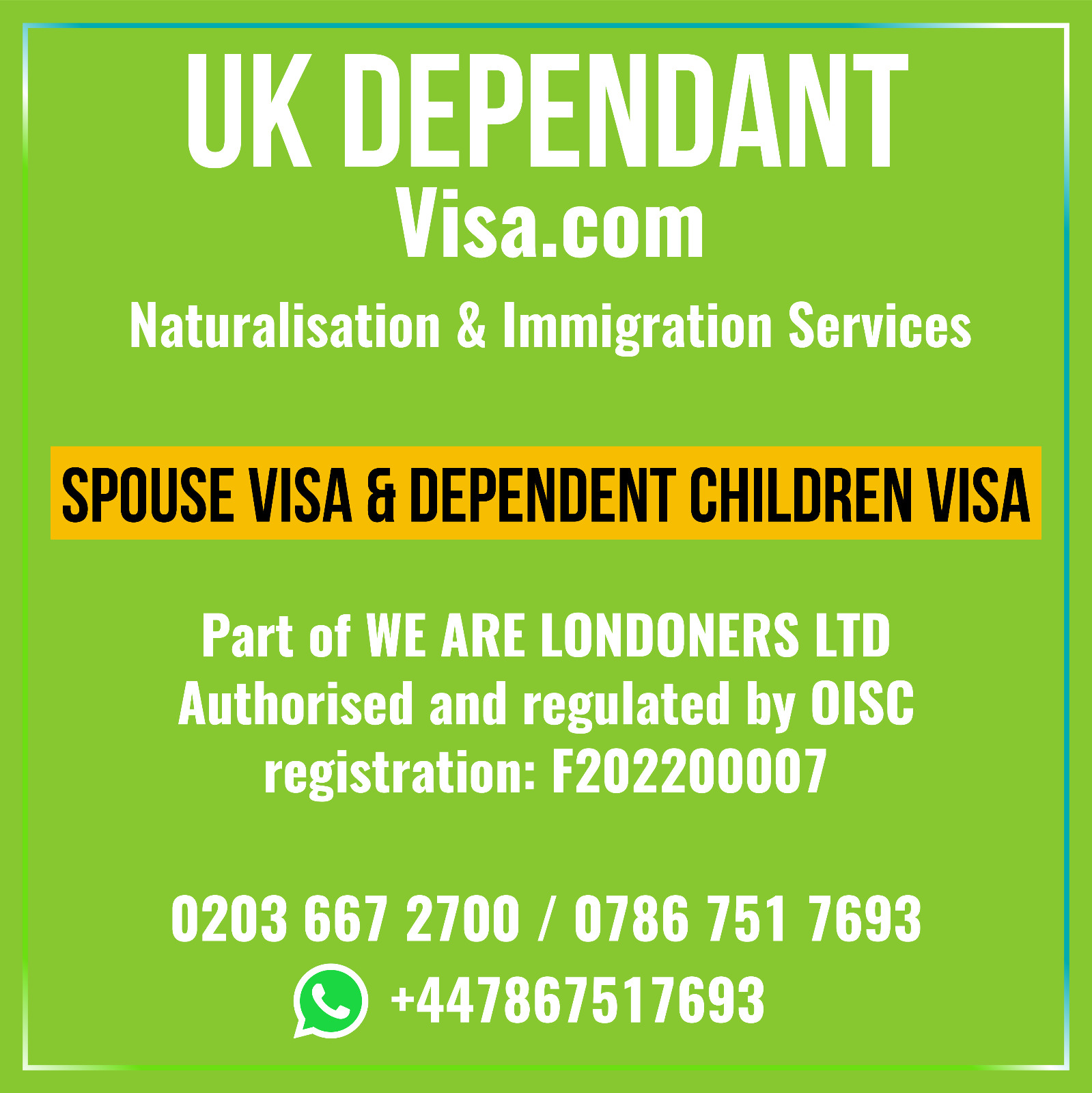 Everything You Need to Know About UK Dependant Visa